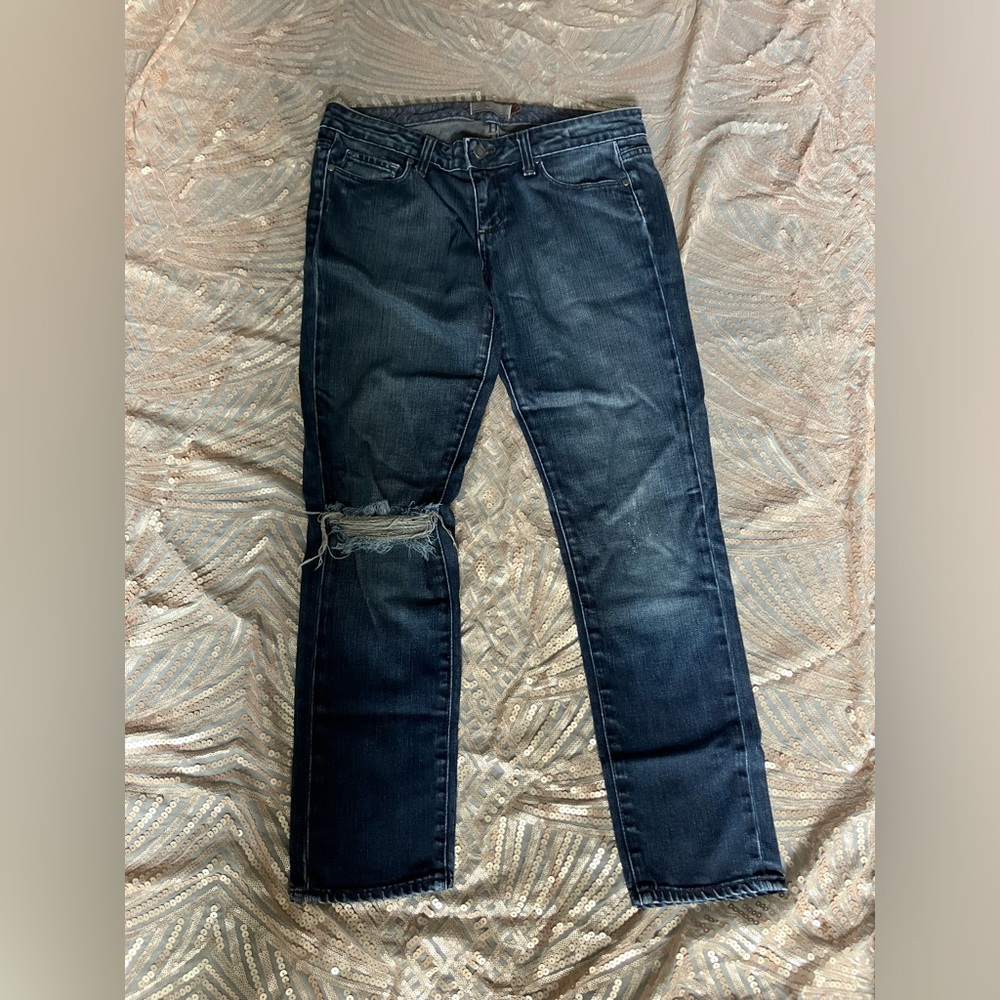 Paige brand jeans Roxbury 29 hemmed inseam 26.5 inch